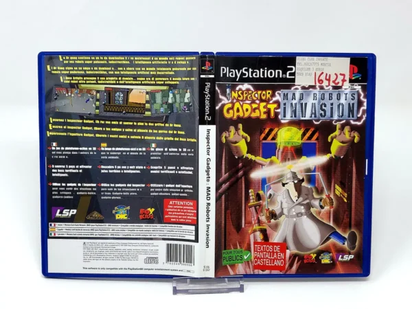 Inspector Gadget: MAD Robots Invasion (ESP) (Carátula) (Rebajado) para PlayStation 2, edición PAL España, de segunda mano