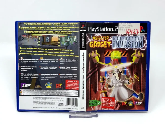 Inspector Gadget: MAD Robots Invasion (ESP) (Carátula) (Rebajado)