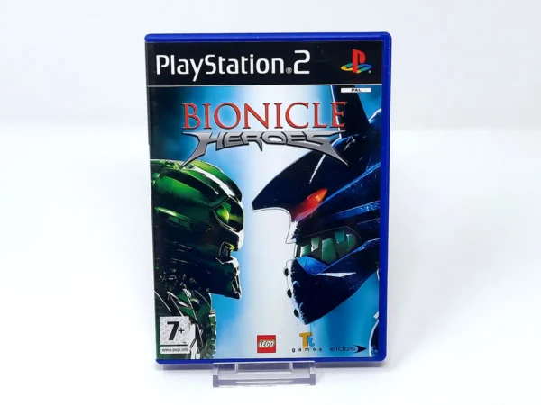 Portada de Bionicle Heroes (FRA) para PlayStation 2, edición PAL Francia, de segunda mano