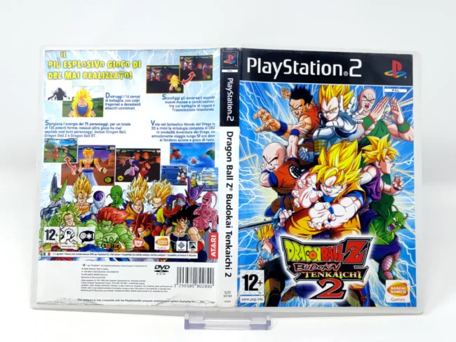 Dragon Ball Z: Budokai Tenkaichi 2 (ITA) (Carátula)