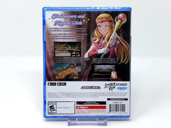 Parte trasera de This Way Madness Lies (USA) (Limited Run) (Precintado) para PlayStation 5, edición NTSC USA