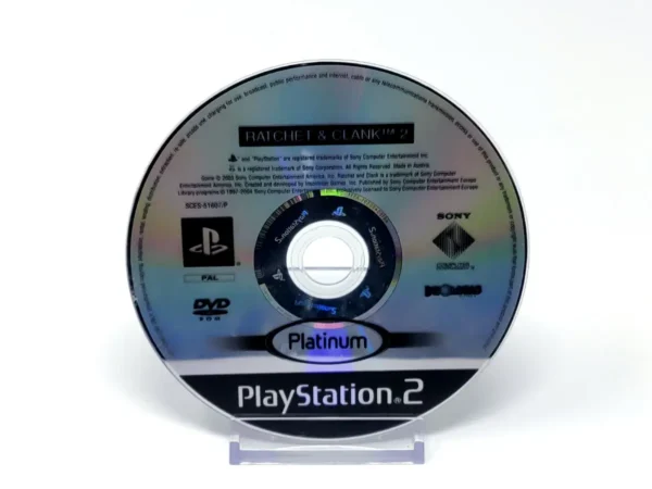 Ratchet & Clank 2 (ESP) (Platinum) (Disco) para PlayStation 2, edición PAL España, de segunda mano