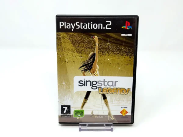 Portada de SingStar Legends (ESP) (Rebajado) para PlayStation 2, edición PAL España, de segunda mano