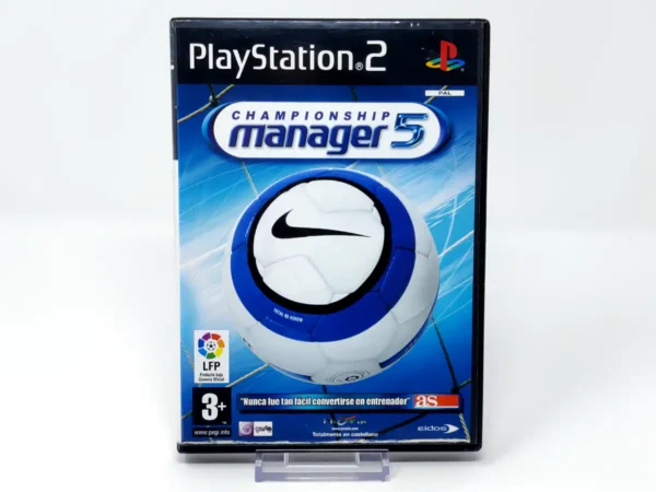 Portada de Championship Manager 5 (ESP) (Rebajado) para PlayStation 2, edición PAL España, de segunda mano