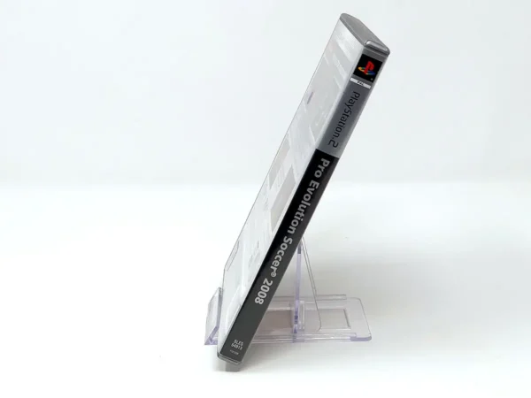 Lateral de la caja de PES 2008: Pro Evolution Soccer (ESP) (Platinum) (Rebajado) para PlayStation 2