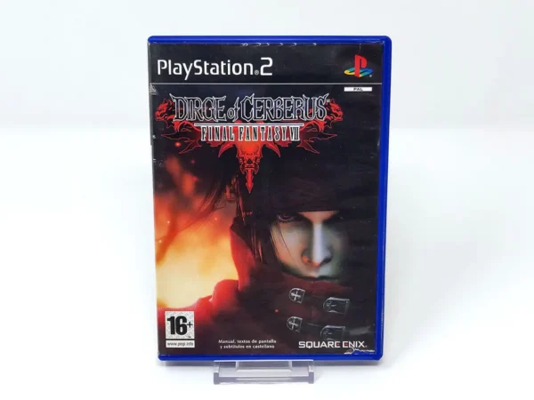 Portada de Dirge of Cerberus: Final Fantasy VII (ESP) (Rebajado) para PlayStation 2, edición PAL España, de segunda mano