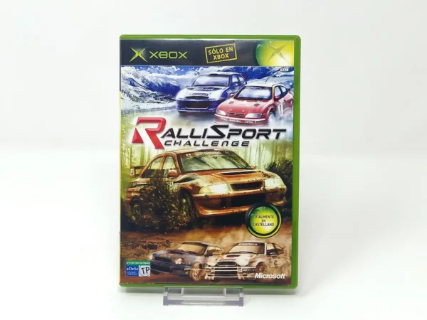 Portada de RalliSport Challenge (ESP) para XBOX, edición PAL España, de segunda mano