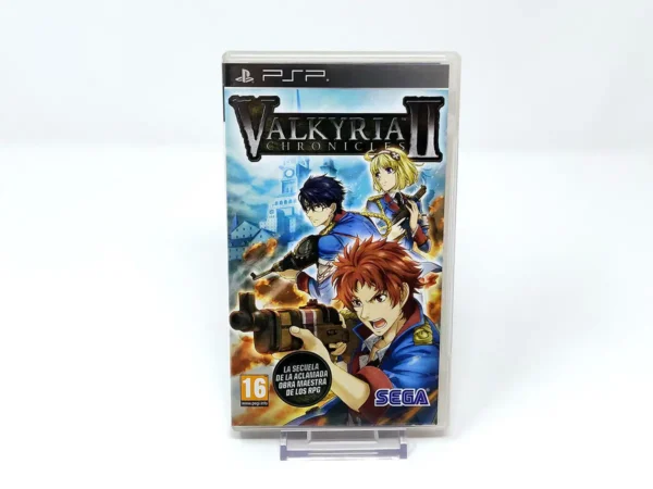 Portada de Valkyria Chronicles II (ESP) para PSP, edición PAL España, de segunda mano