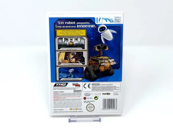 Parte trasera de Disney/Pixar WALL-E (ESP) para Nintendo Wii, edición PAL España