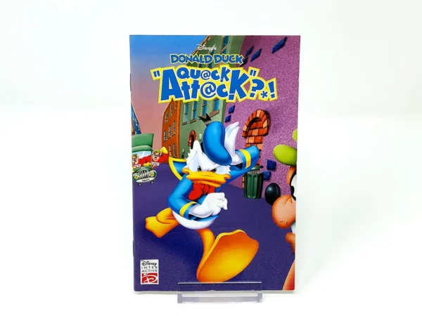Disney's Donald Duck: Quack Attack (ESP) (v2) (Manual) para PlayStation 2, edición PAL España, de segunda mano