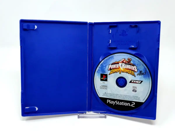 Interior del juego Power Rangers: Dino Thunder (ESP) (Rebajado) para PlayStation 2 con disco y manual