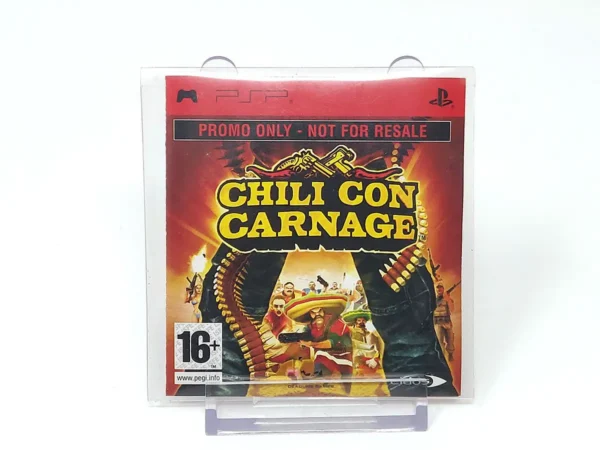 Portada de Chili Con Carnage (EUR) (Promo) para PSP, de segunda mano