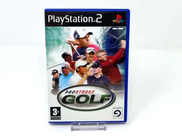 Portada de ProStroke Golf (ESP) para PlayStation 2, edición PAL España, de segunda mano