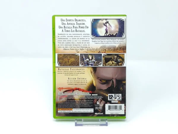 Interior del juego N3: Ninety-Nine Nights (ESP) para XBOX 360 con disco y manual