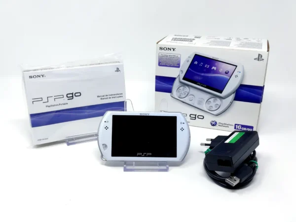PSP Go Blanca (Consola) (Completa) para PSP, edición PAL, de segunda mano