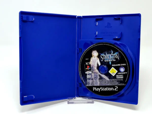 Lateral de la caja de Star Ocean: Till the End of Time (ESP) (Rebajado) para PlayStation 2