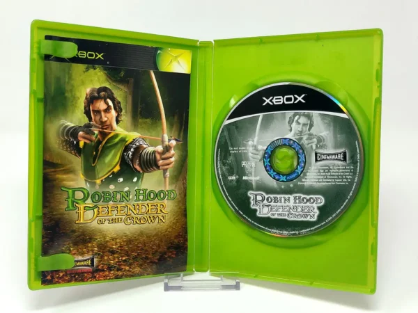 Lateral de la caja de Robin Hood: Defender of the Crown (ESP) para XBOX
