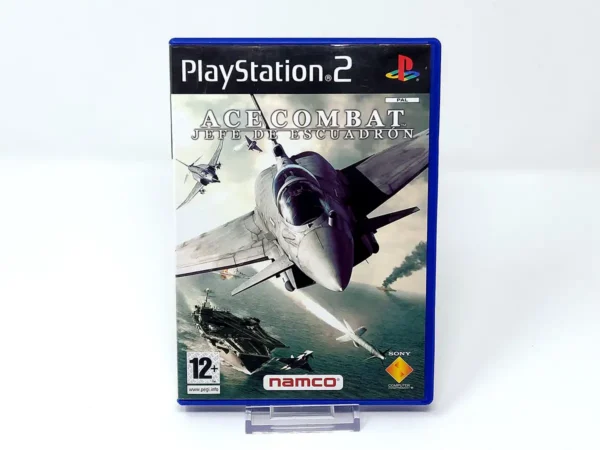 Portada de Ace Combat: Jefe de Escuadrón (ESP) (Promo) para PlayStation 2, edición PAL España, de segunda mano