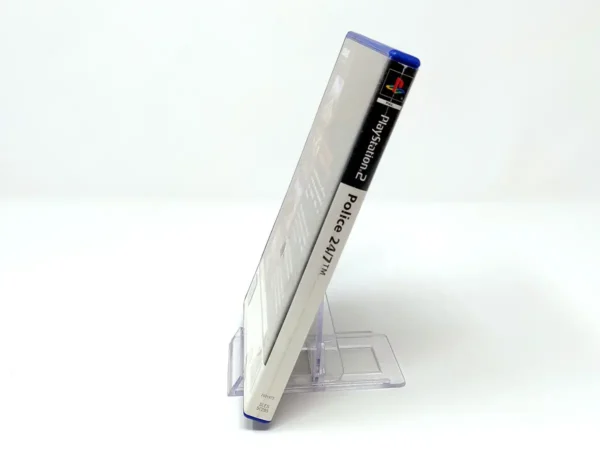 Lateral de la caja de Police 24/7 (ESP) (Rebajado) para PlayStation 2