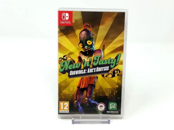 Portada de Oddworld: New 'n' Tasty (ESP) para Nintendo Switch, edición PAL España, de segunda mano