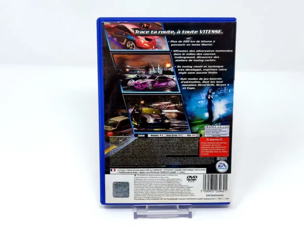 Parte trasera de Need for Speed: Underground 2 (FRA) (Rebajado) para PlayStation 2, edición PAL Francia
