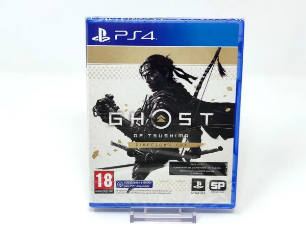Portada de Ghost of Tsushima: DIRECTOR’S CUT (ESP) (Precintado) para PlayStation 4, edición PAL España, nuevo