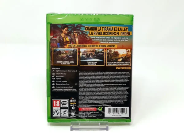 Parte trasera de Far Cry 6 (ESP) (Precintado) para XBOX One / Series X/S, edición PAL España