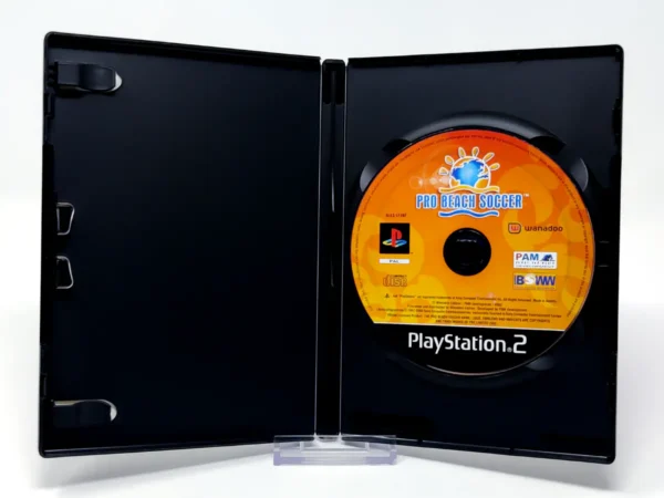 Interior del juego Pro Beach Soccer (ESP) (Rebajado) para PlayStation 2 con disco y manual
