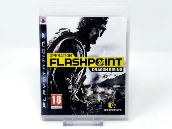 Portada de Operation Flashpoint: Dragon Rising (ESP) para PlayStation 3, edición PAL España, de segunda mano