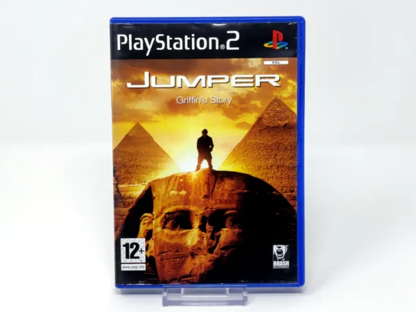 Portada de Jumper: Griffin's Story (ESP) para PlayStation 2, edición PAL España, de segunda mano