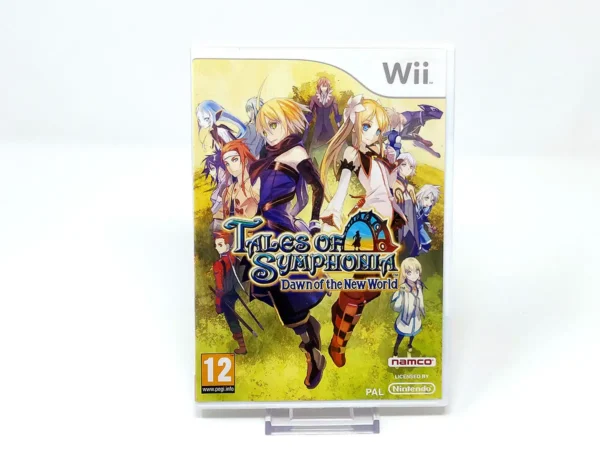 Portada de Tales of Symphonia: Dawn of the New World (ESP) para Nintendo Wii, edición PAL España, de segunda mano