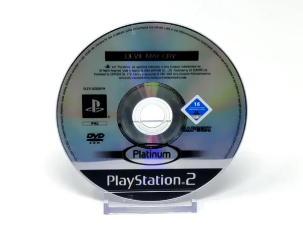 Devil May Cry (ESP) (Platinum) (Disco) para PlayStation 2, edición PAL España, de segunda mano