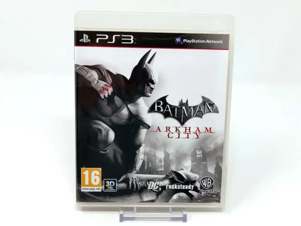 Portada de Batman: Arkham City (ESP) para PlayStation 3, edición PAL España, de segunda mano