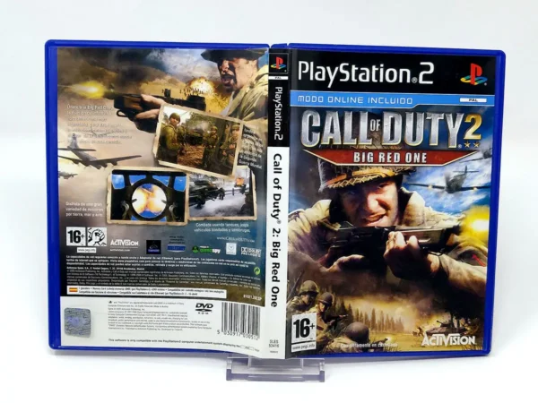 Call of Duty 2: Big Red One (ESP) (Carátula) para PlayStation 2, edición PAL España, de segunda mano