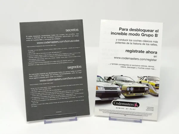 Colin McRae Rally 04 (ESP) (Manual) para XBOX, de segunda mano