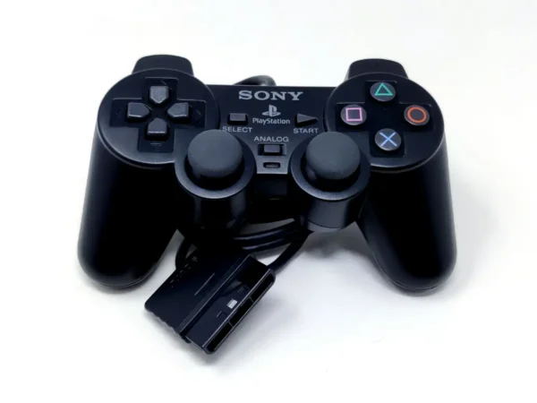 Mando Dual Shock 2 Black PS2 para PlayStation 2, edición PAL España, de segunda mano