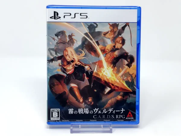Portada de C.A.R.D.S. RPG: The Misty Battlefield (JAP) (Precintado) para PlayStation 5, edición NTSC Japón, nuevo