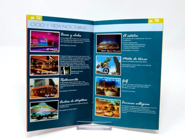 Grand Theft Auto: Vice City (Ed. Pack Doble) (ESP) (Manual) para PlayStation 2, edición PAL España, de segunda mano