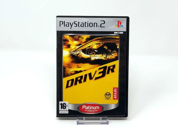 Portada de Driv3r (FRA) (Platinum) (Rebajado) para PlayStation 2, edición PAL Francia, de segunda mano