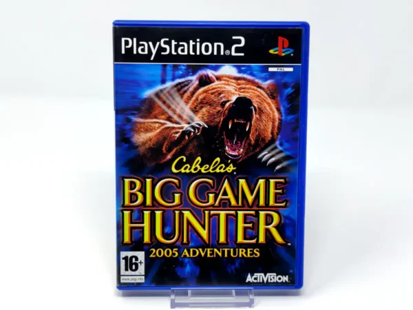 Portada de Cabela's Big Game Hunter 2005 Adventures (ESP) (Rebajado) para PlayStation 2, edición PAL España, de segunda mano