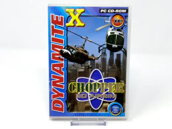 Portada de Chopper 3D Airsim (ESP) para PC, edición PAL España, de segunda mano