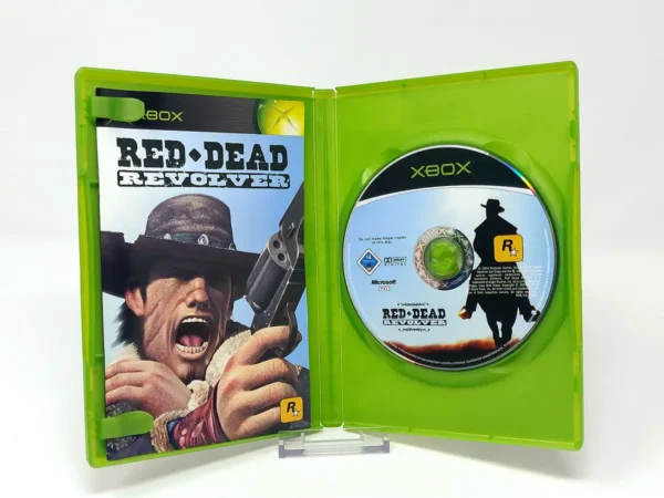 Interior del juego Red Dead Revolver (ESP) para XBOX con disco y manual