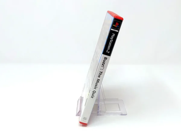 Lateral de la caja de Buzz! The Music Quiz (UK) para PlayStation 2