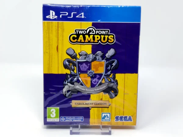 Portada de Two Point: Campus (Enrolment Edition) (ESP) (Precintado) para PlayStation 4, edición PAL España, nuevo