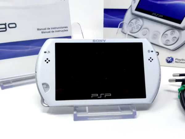 PSP Go Blanca (Consola) (Completa) para PSP, edición PAL, de segunda mano
