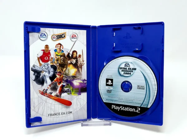 Interior del juego LFP Manager 2004 (FRA) (Rebajado) para PlayStation 2 con disco y manual