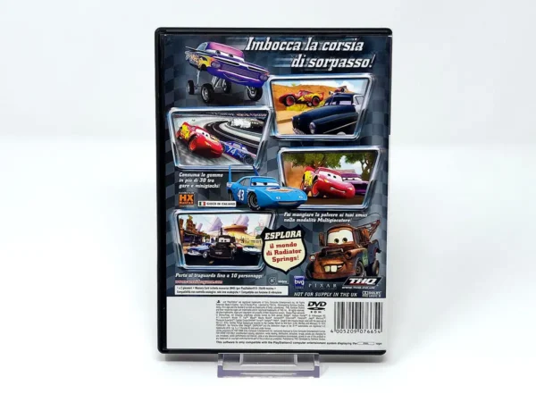Parte trasera de Disney/Pixar Cars: Motori Ruggenti (ITA) (Rebajado) para PlayStation 2, edición PAL Italia
