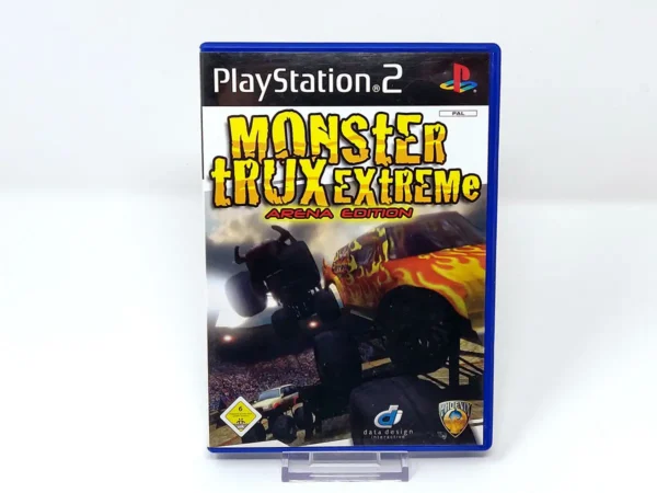Portada de Monster Trux Extreme: Arena Edition (ESP) para PlayStation 2, edición PAL España, de segunda mano