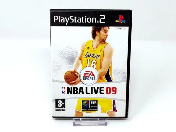 Portada de NBA Live 09 (ESP) (Rebajado) para PlayStation 2, edición PAL España, de segunda mano