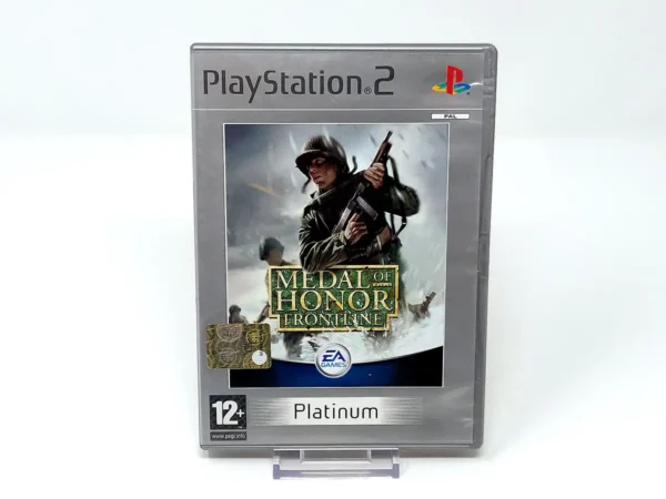 Portada de Medal of Honor: Frontline (ITA) (Platinum) para PlayStation 2, edición PAL Italia, de segunda mano